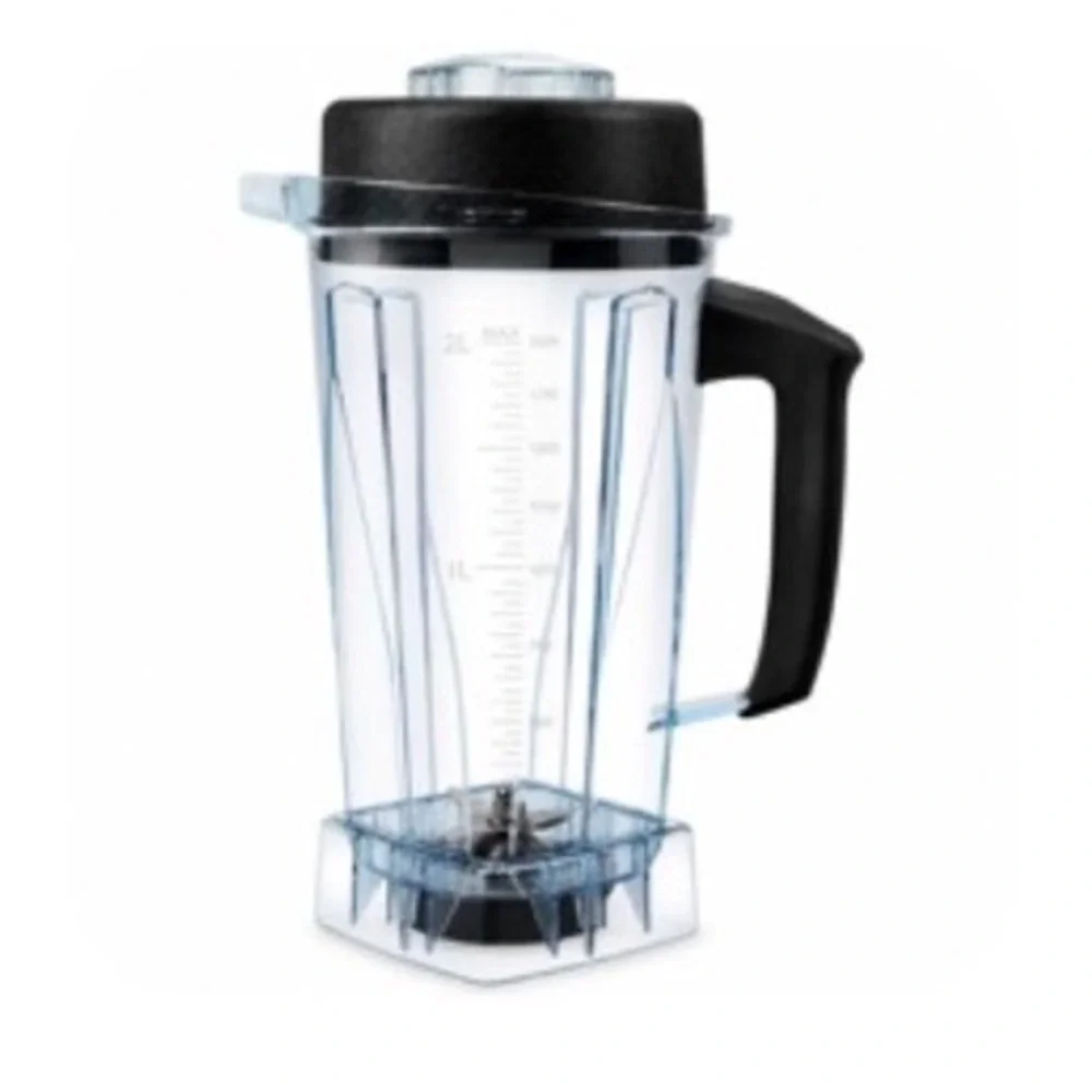 Vitamix 2L 64oz Blender Replacement Container with Lid and Blades Clear Black